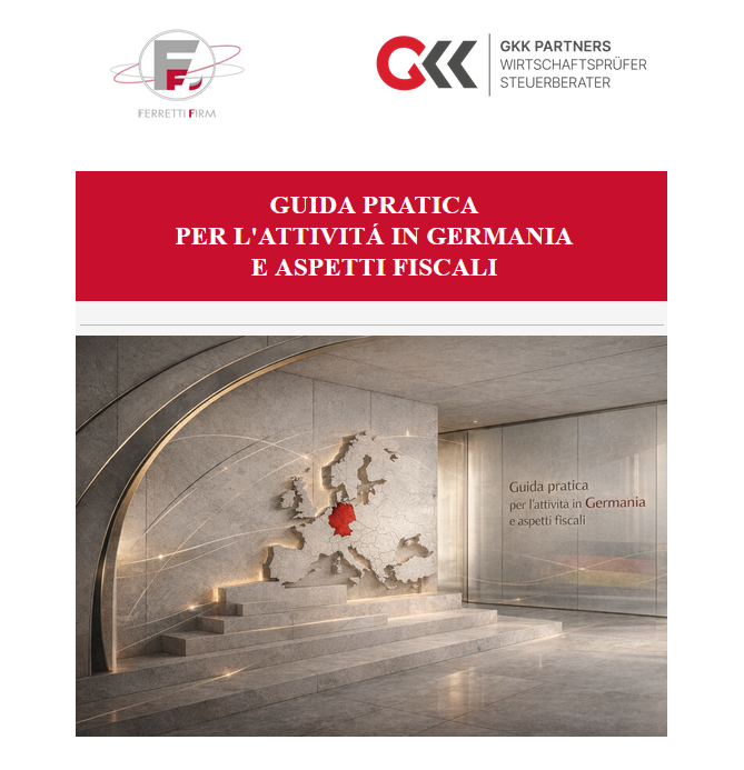 GUIDA PRATICA PER L'ATTIVITÀ IN GERMANIA E ASPETTI FISCALI - GKK